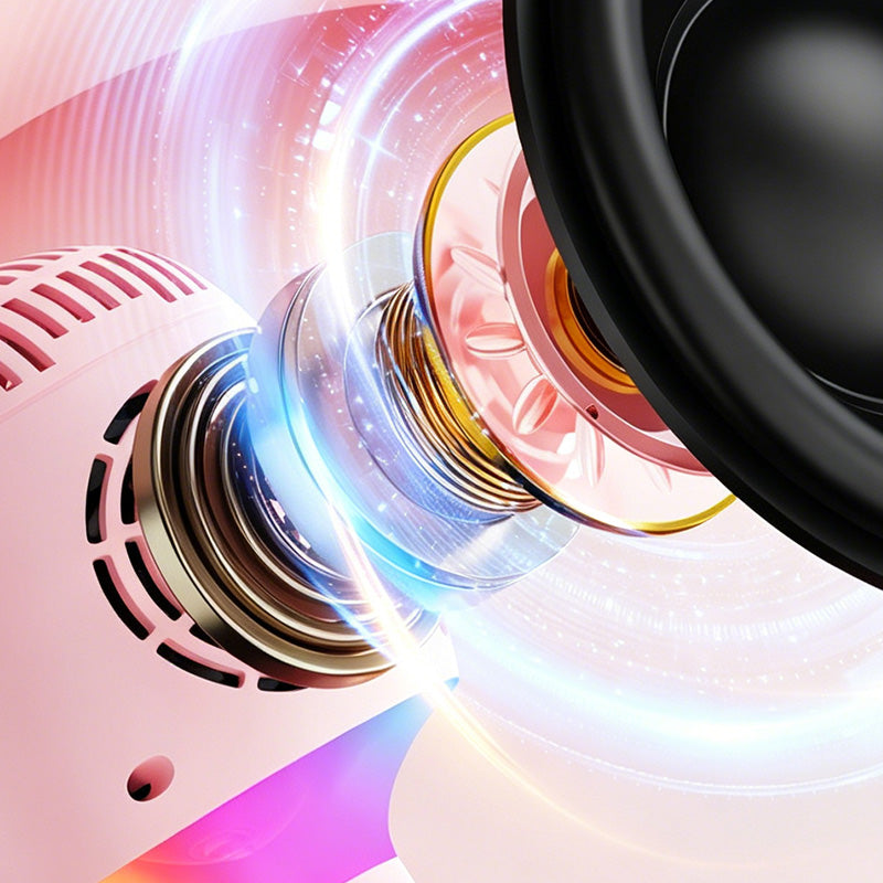 Wireless All-in-One Karaoke Microphone Speaker