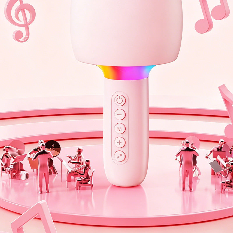 Wireless All-in-One Karaoke Microphone Speaker