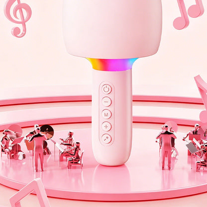 Wireless All-in-One Karaoke Microphone Speaker