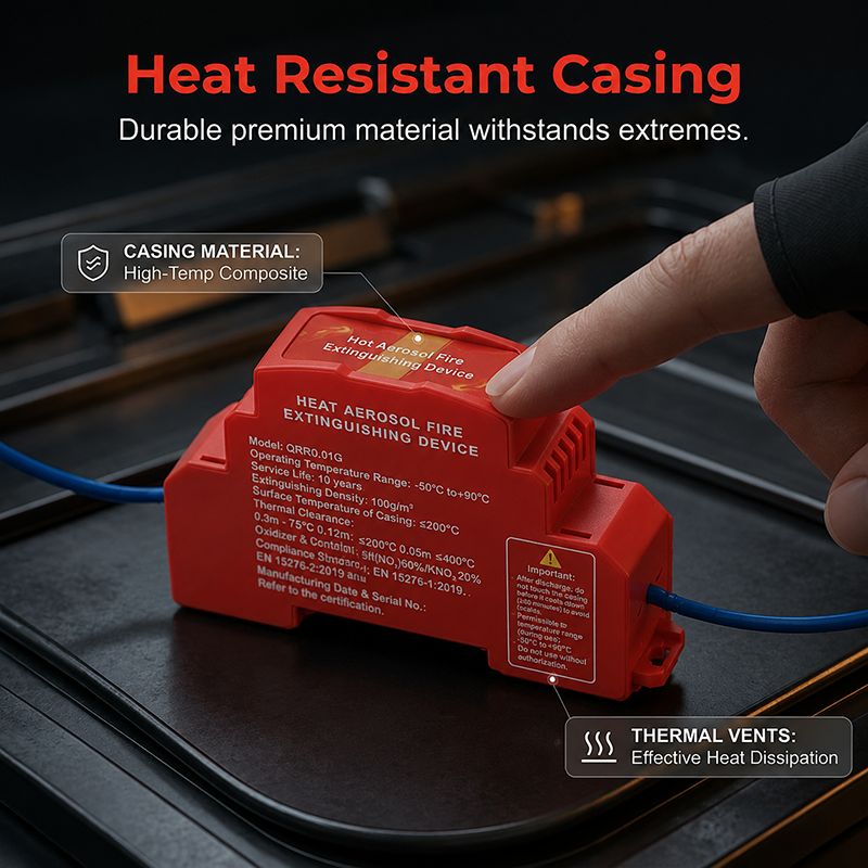 🧯 50% OFF Today! Automatic Aerosol Fire Suppression Device for Electrical Cabinets