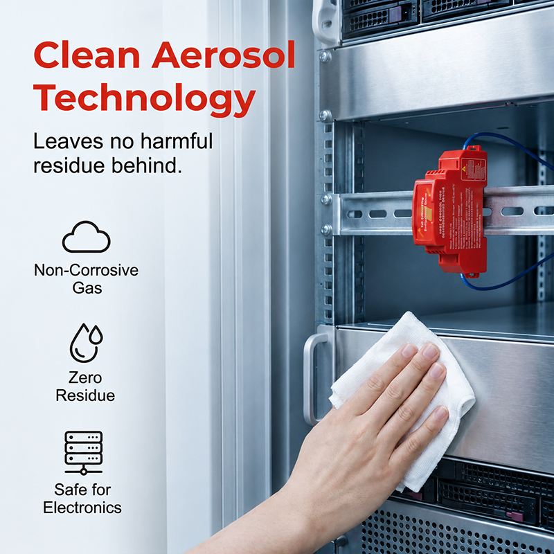 🧯 50% OFF Today! Automatic Aerosol Fire Suppression Device for Electrical Cabinets