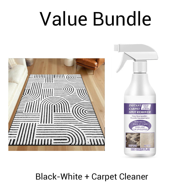 Soft Arch Pattern Area Rug
