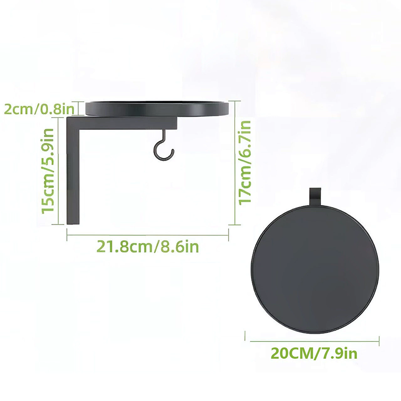 🏡Limited-Time 50% Off – Wall-Mounted Metal Bird Bath – Bronze Finish 🐦🧱🛁