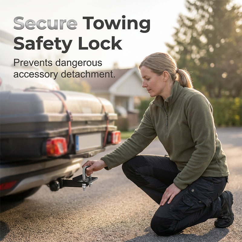 ⏰Heavy-Duty Anti-Rattle Hitch Tightener
