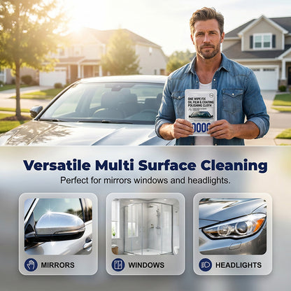 🔥Car Glass Oil Film Removal Wipes