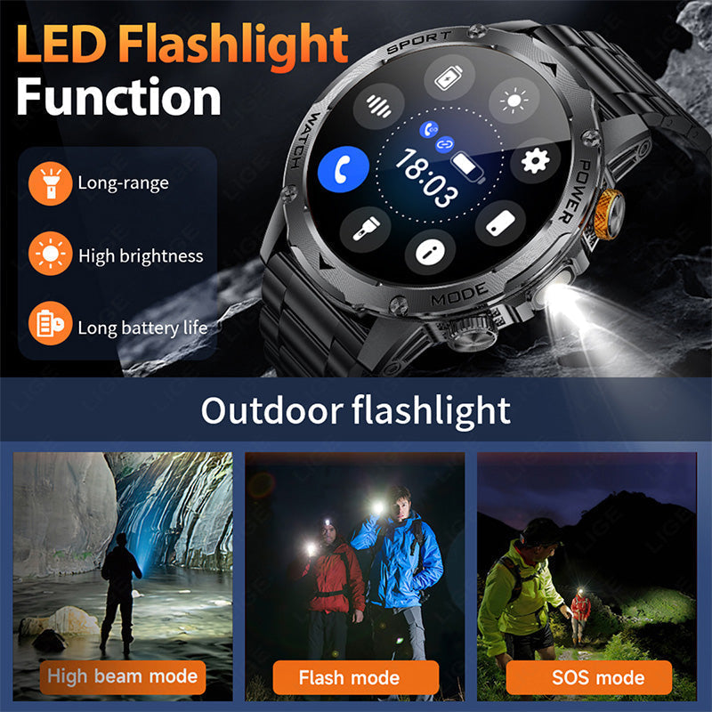 📢📢50% OFF !! ⏰1000mAh Battery Smart Bluetoot Sports Watch