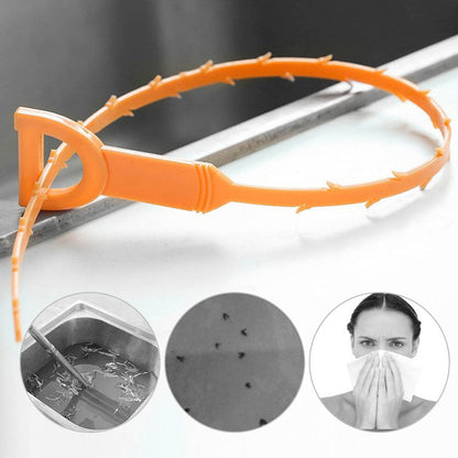 🔥Hot Sale🛠️20.5‑inch Drain Snake – Flexible Durable Hair Clog Remover Tool, Quick Sink Tub Pipe Dredger, Reusable Drain Cleaner Stick for Bathroom Kitchen Sewer Blockages