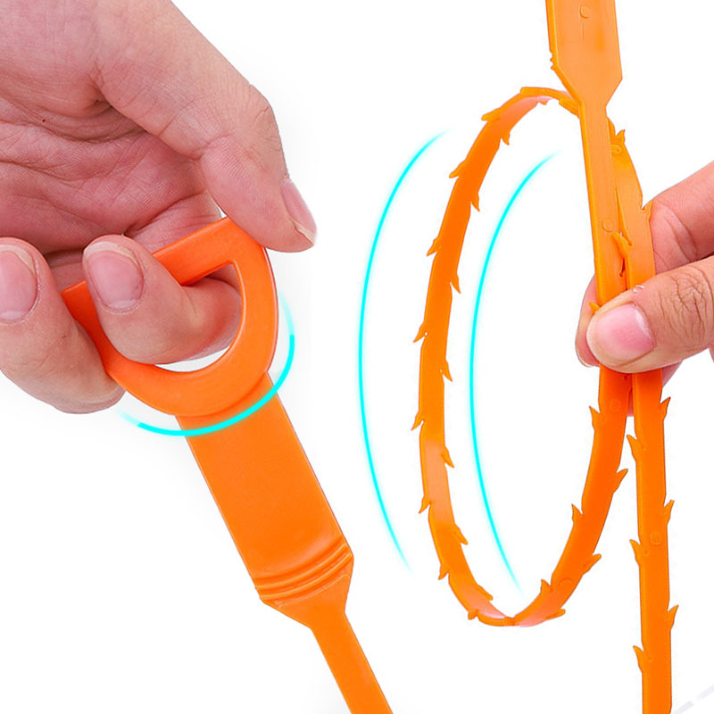 🔥Hot Sale🛠️20.5‑inch Drain Snake – Flexible Durable Hair Clog Remover Tool, Quick Sink Tub Pipe Dredger, Reusable Drain Cleaner Stick for Bathroom Kitchen Sewer Blockages