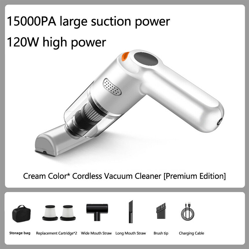 ⏳50% off⏰Cordless car vacuum – 10000Pa suction, lightweight, long battery life!🚗💨