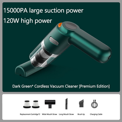 ⏳50% off⏰Cordless car vacuum – 10000Pa suction, lightweight, long battery life!🚗💨