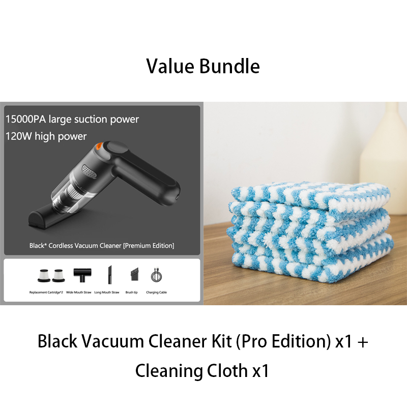 ⏳50% off⏰Cordless car vacuum – 10000Pa suction, lightweight, long battery life!🚗💨