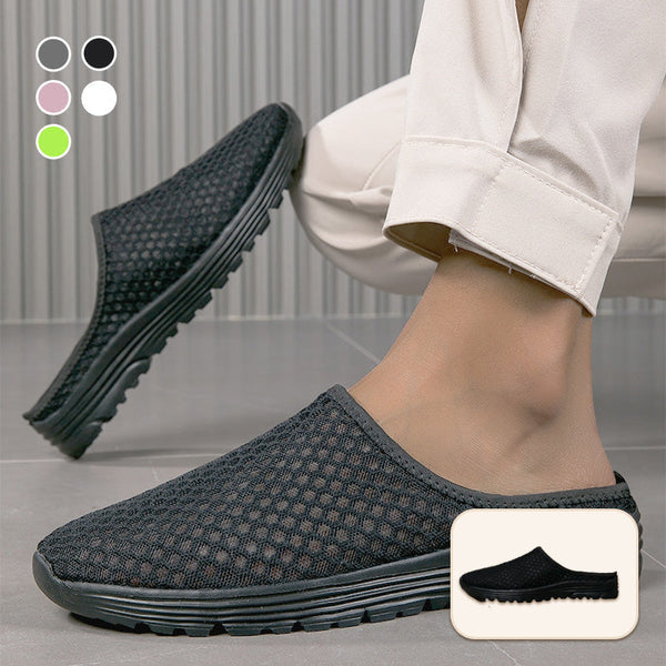Breathable Mesh Comfort Slippers – Lightweight, Casual Slip-On Shoes for Everyday Wear