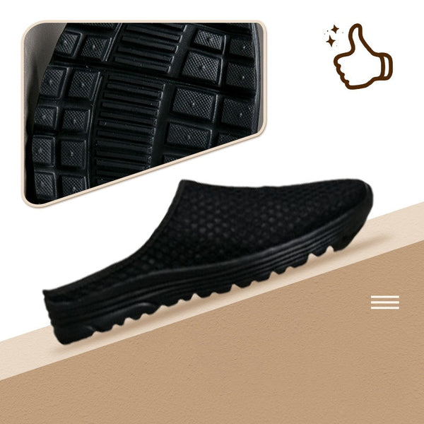 Breathable Mesh Comfort Slippers – Lightweight, Casual Slip-On Shoes for Everyday Wear
