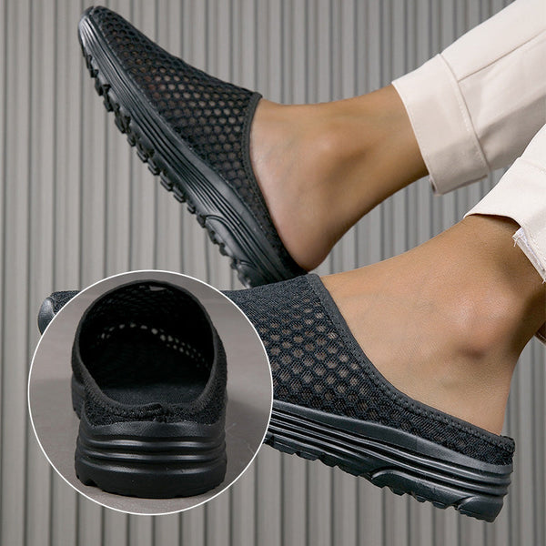 Breathable Mesh Comfort Slippers – Lightweight, Casual Slip-On Shoes for Everyday Wear