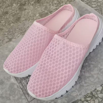 Breathable Mesh Comfort Slippers – Lightweight, Casual Slip-On Shoes for Everyday Wear