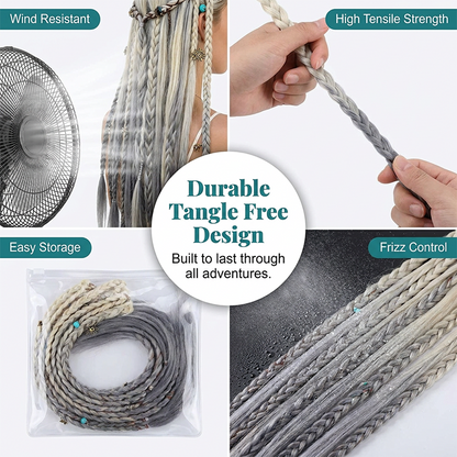 Maillard Style Pre-Braided Hair Extensions