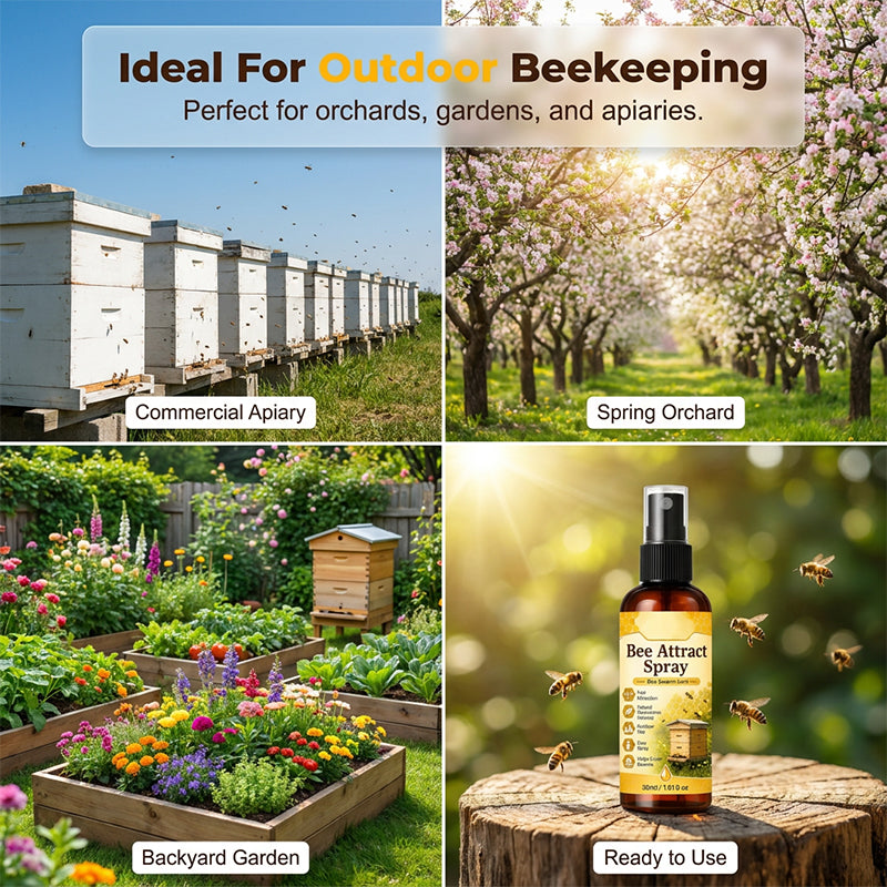 🐝 Natural Outdoor Bee Attractant Spray