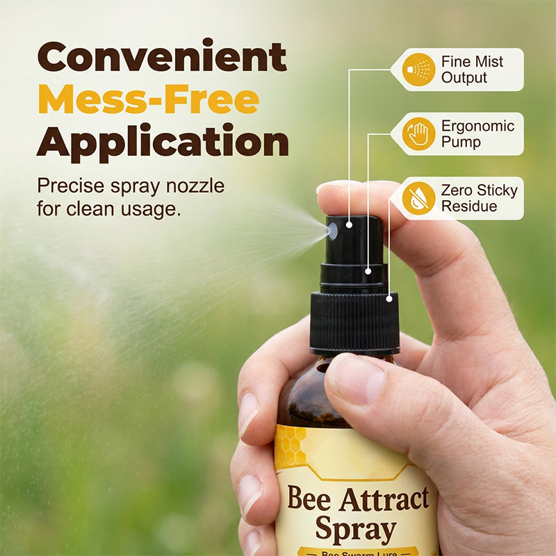 🐝 Natural Outdoor Bee Attractant Spray