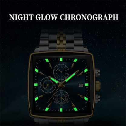 🎁2026 New Arrivals 50% OFF💥Men's Classic Square Dial Quartz Watch – Timeless & elegant – Durable band, perfect for daily or formal wear – reliable and stylish 🖤💼✨