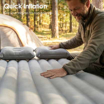 ⏰Inflatable Car Air Mattress Travel Bed