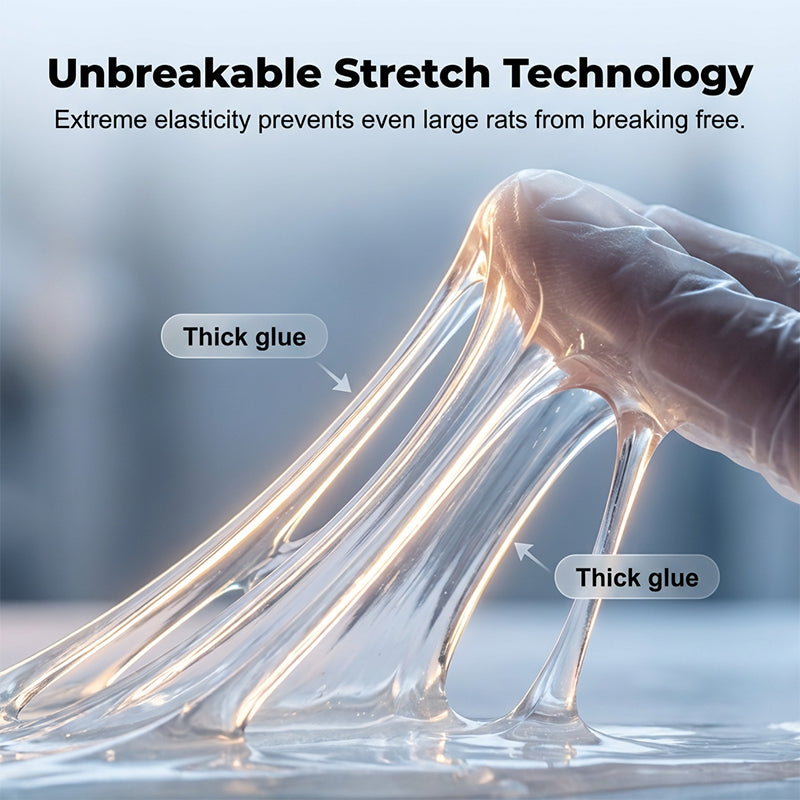Stretchable thick rat glue