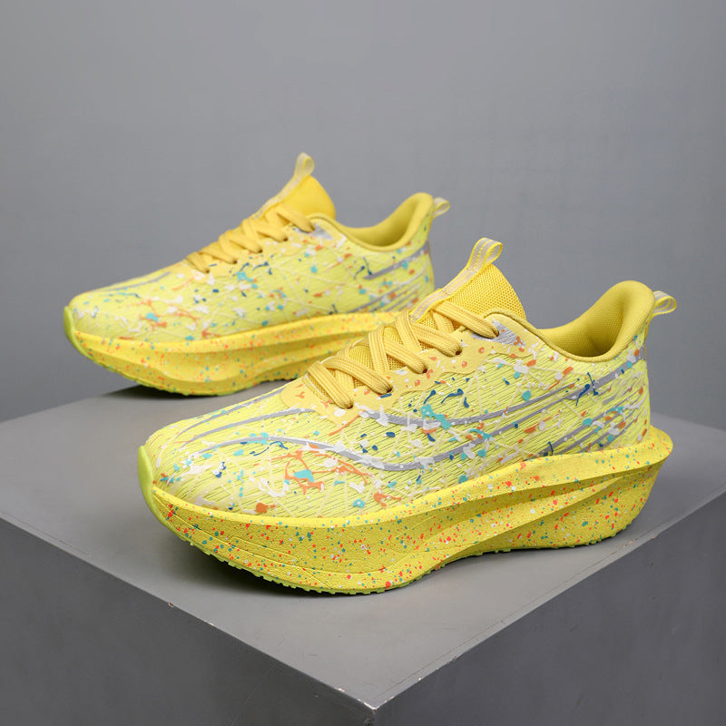 ⏰Glow-in-the-Dark Splatter Print Casual Sneakers