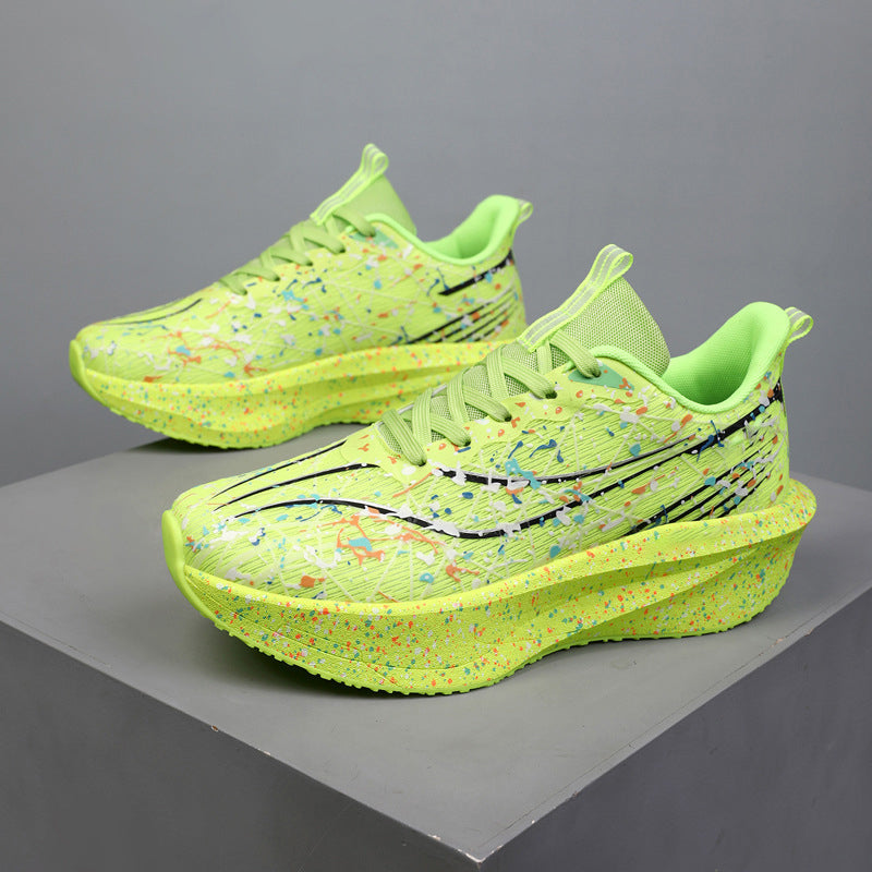 ⏰Glow-in-the-Dark Splatter Print Casual Sneakers