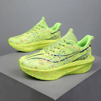 ⏰Glow-in-the-Dark Splatter Print Casual Sneakers