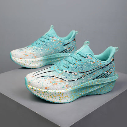 ⏰Glow-in-the-Dark Splatter Print Casual Sneakers