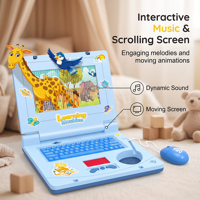 💻 Interactive Kids Laptop Toy – Fun & Educational