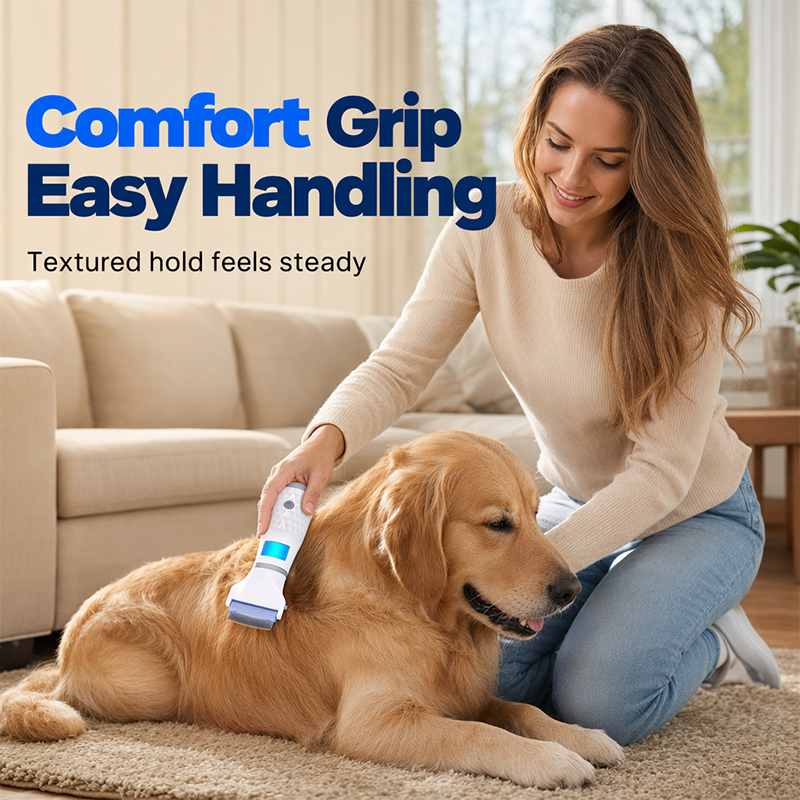❤️Yourivo Dedicated to pet health❤️ Electric Flea Comb for Pets