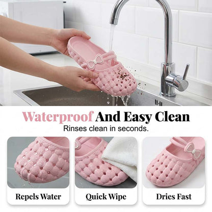 Women's Closed-Toe Breathable Mules