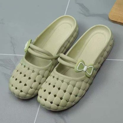 Women's Closed-Toe Breathable Mules