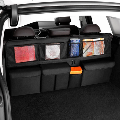 📢📢40% OFF !! ⏰ Car Trunk Storage Bag, Hanging Organiser – Large Capacity, Space-Saving & Durable Oxford Fabric🚗
