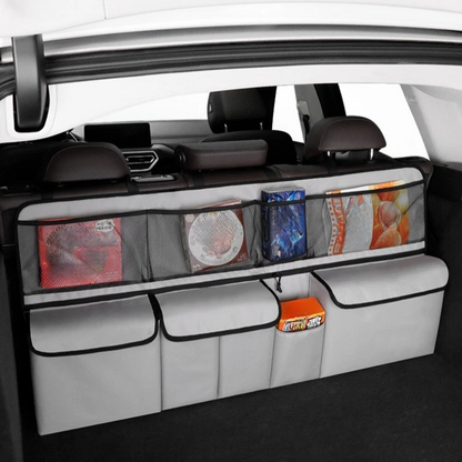 📢📢40% OFF !! ⏰ Car Trunk Storage Bag, Hanging Organiser – Large Capacity, Space-Saving & Durable Oxford Fabric🚗