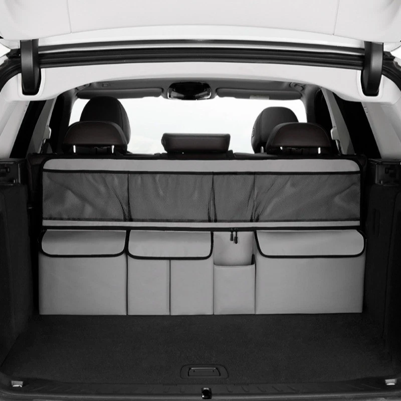 📢📢40% OFF !! ⏰ Car Trunk Storage Bag, Hanging Organiser – Large Capacity, Space-Saving & Durable Oxford Fabric🚗
