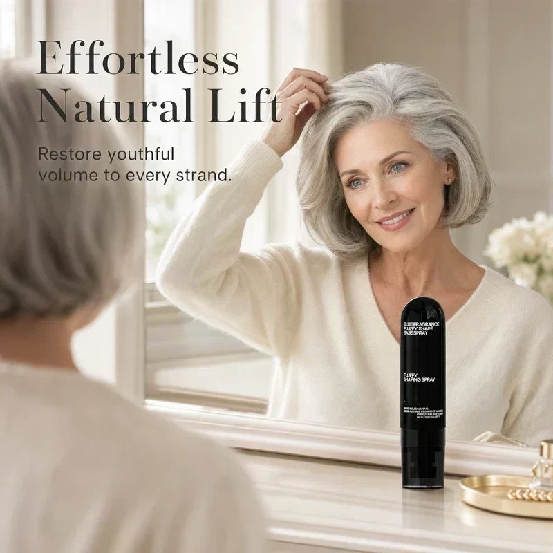 ⏰Peach-Scented Volumizing & Setting Spray – Lightweight, Bouncy Hair & Long-Lasting Hold ✨