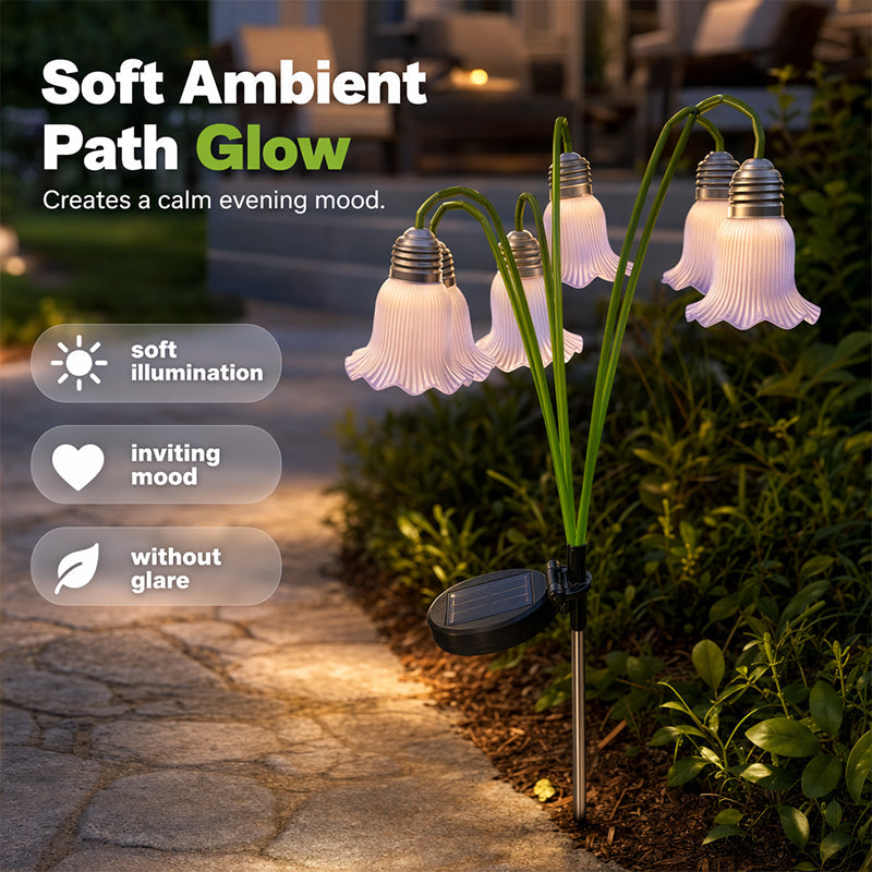 Solar Flower Lights Outdoor Garden Decorations