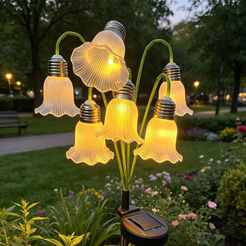 Solar Flower Lights Outdoor Garden Decorations