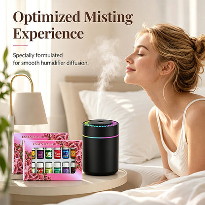 🔥50% Off！🎁🌺The fresh scent lifts your mood！🌷12-Pack Water Soluble Essential Oils Set
