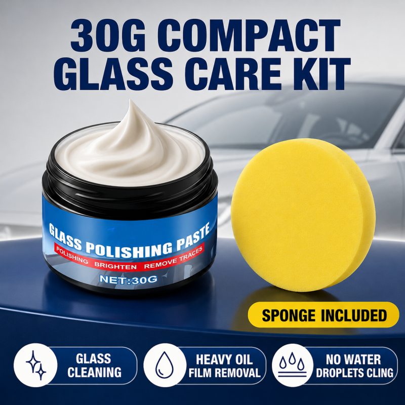 🚗 Car Glass Oil Film Remover – Windshield Cleaner & Water-Repellent Care