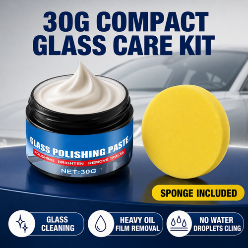🚗 Car Glass Oil Film Remover – Windshield Cleaner & Water-Repellent Care