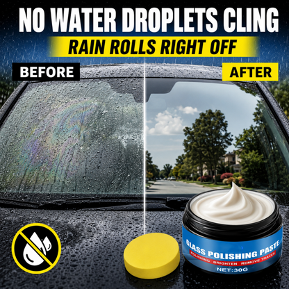 🚗 Car Glass Oil Film Remover – Windshield Cleaner & Water-Repellent Care