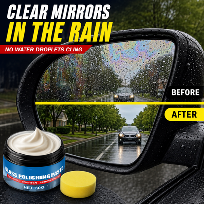 🚗 Car Glass Oil Film Remover – Windshield Cleaner & Water-Repellent Care