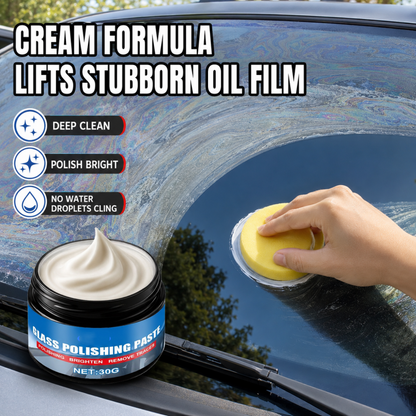 🚗 Car Glass Oil Film Remover – Windshield Cleaner & Water-Repellent Care
