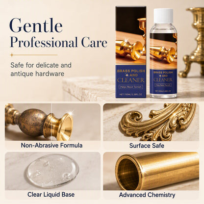 ✨ Brass & Copper Polish Cleaner – Tarnish & Oxidation Care