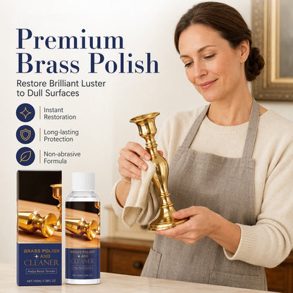 ✨ Brass & Copper Polish Cleaner – Tarnish & Oxidation Care