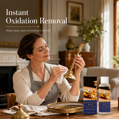✨ Brass & Copper Polish Cleaner – Tarnish & Oxidation Care