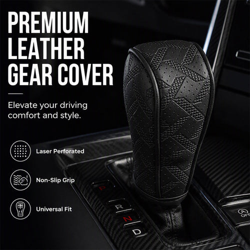 ⏰Breathable Universal Car Gear Shift Knob Cover