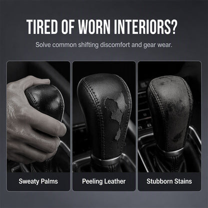 ⏰Breathable Universal Car Gear Shift Knob Cover